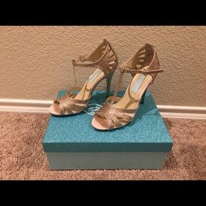 Betsy Johnson Champagne Heels